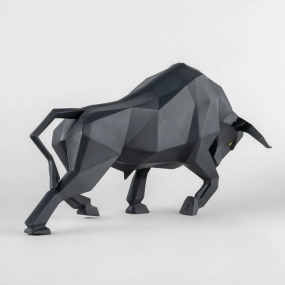 Статуэтка "Бык оригами" 24х50х16 см