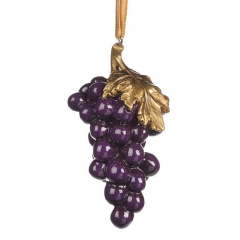 Елочная игрушка "Виноград" 8,5 см