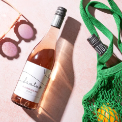 Вино безалкогольное Lautus Rose Pinotage 0,75 л, розовое