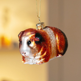 Елочная игрушка "Морская свинка" 12 см
