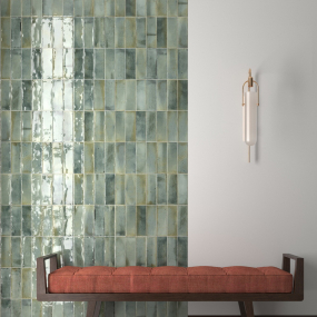 Плитка керамическая Equipe Hanoi 6,5х20, Celadon, 8 мм