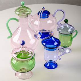 Заварник Sogni D'Oriente, цвет розовый/зеленый