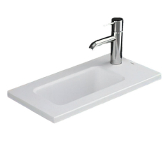 Раковина RAK Ceramics Joy 41х22, встраиваемая, белая