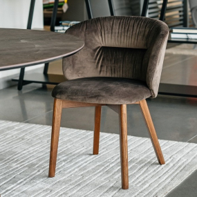 Стул Calligaris Sweel CS2207, Soil Brown