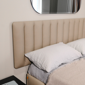 Кровать Poltrona Frau Ferdinandea 140х200, Maggese, с матрасной основой