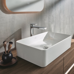 Раковина накладная Villeroy & Boch Collaro 55х36, CeramicPlus, 4A2056R1, из TitanCeram