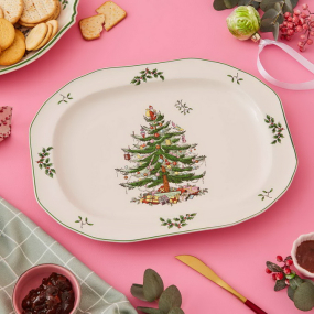 Блюдо овальное Christmas Tree 35 см
