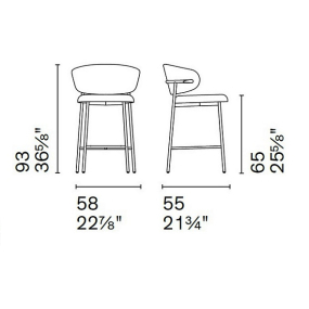 Стул Calligaris Oleandro CS2032, Sand
