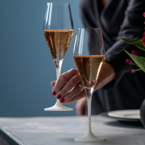 Набор бокалов для шампанского Manufacture Rock Blanc 260 мл, 4 шт