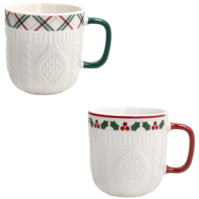 Набор кружек New Milk & Coffee Let It Snow 350 мл, 2 шт