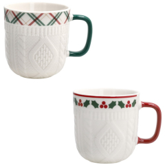 Набор кружек New Milk & Coffee Let It Snow 350 мл, 2 шт