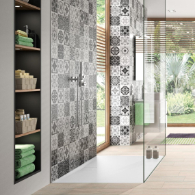 Душевой поддон Huppe EasyFlat, 160х100, белый