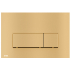 Панель смыва Alca Thin M57-G-M, золото матовое