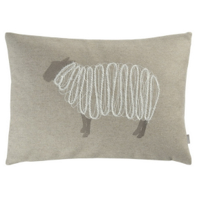 Чехол для подушки декоративной Woolio 34х50 см, песочный