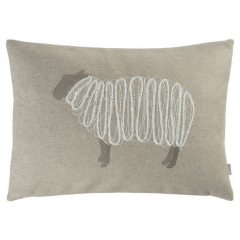 Чехол для подушки декоративной Woolio 34х50 см, песочный
