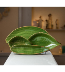 Блюдо-лист Relief Zaira 26,5х7 см