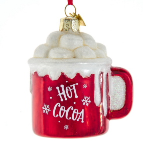 Елочная игрушка "Горячий шоколад" 7,6 см