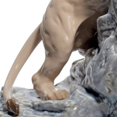 Статуэтка "Бросок льва" 29х31х19 см