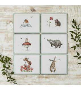 Набор подставок под тарелку "Шмель" 23х30,5 см, 6 шт