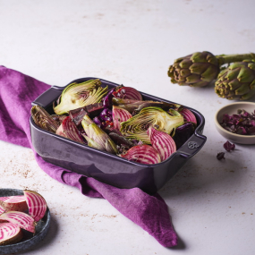 Форма для запекания прямоугольная Appolia 20х32 см, фиолетовая