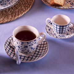 Набор чашек чайных с блюдцами Iris Cottage 200 мл, 12 предметов