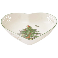 Блюдо-сердце сервировочное Christmas Tree 18 см