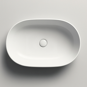 Раковина накладная Flaminia App 62х40 AP62A, белая