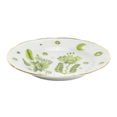 Тарелка салатная "Райский сад" Fabula 20,5 см