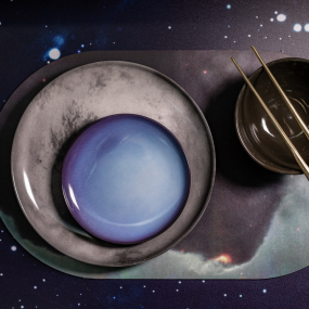 Тарелка салатная "Уран" Cosmic Diner 23,5 см