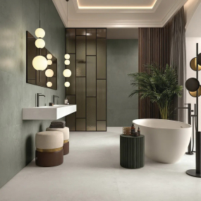 Керамогранит La Faenza Vis 120х120 N, Verde Militare, 6,5 мм