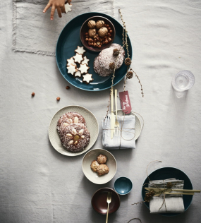 Блюдо глубокое Junto Ocean Blue 33 см