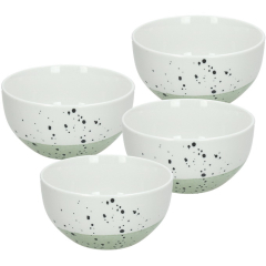 Набор салатников порционных Moon Pastel 14 см, 4 шт