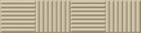 Керамогранит Rondine Volume 6х25, Ivory 3D Bamboo, 9,5 мм