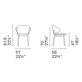 Стул Calligaris Holly CS2080, Hemp
