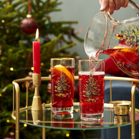 Набор бокалов лонгдринк Christmas Tree 420 мл, 4 шт