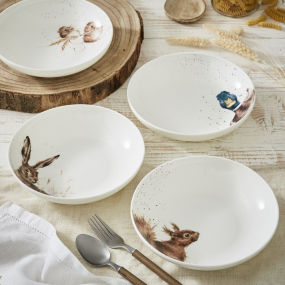 Тарелка для пасты "Селезень" 22 см