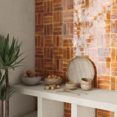 Плитка керамическая Equipe Hanoi 5,1х16,1, Burnt Red, 7,7 мм