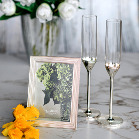 Набор бокалов для шампанского Vera Wang With Love Nouveau Pearl, 2 шт