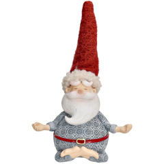 Фигурка "Санта в позе лотоса" 21 см