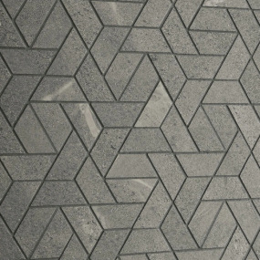 Мозаика керамогранитная Italon Metropolis 28,6х34,7 Naturale, Graphite Dark Icon, 9 мм