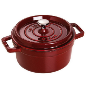 Кокот круглый La Cocotte 26 см / 5,2 л, гранатовый