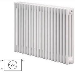 Радиатор Zehnder Charleston 3057-20, 94х57, 1/2, 1270 (7610), белый