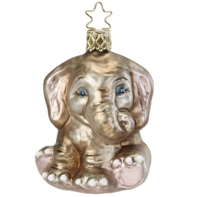 Елочная игрушка "Слоненок" 7,5 см