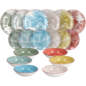 Набор посуды на 6 персон Madison Exotic, 18 предметов