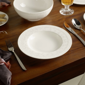 Тарелка глубокая Gray Pearl 24 см