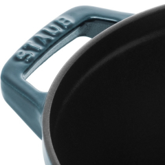 Кокот круглый La Cocotte 24 см / 4,25 л, цвет морская волна