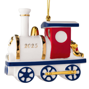 Елочная игрушка "Поезд" Christmas Classics 9х8 см