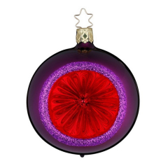 Елочный шар "Королевская фиалка" 8 см