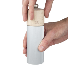 Мельница для соли Line 18 см, бежевая