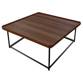 Стол журнальный Cassina Torei 61х61, Nut